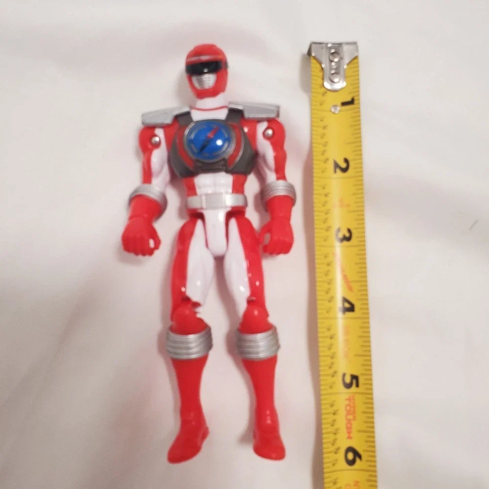 Power Rangers Operation Overdrive Hovertek Cycle Red Ranger Figure Bandai 2007